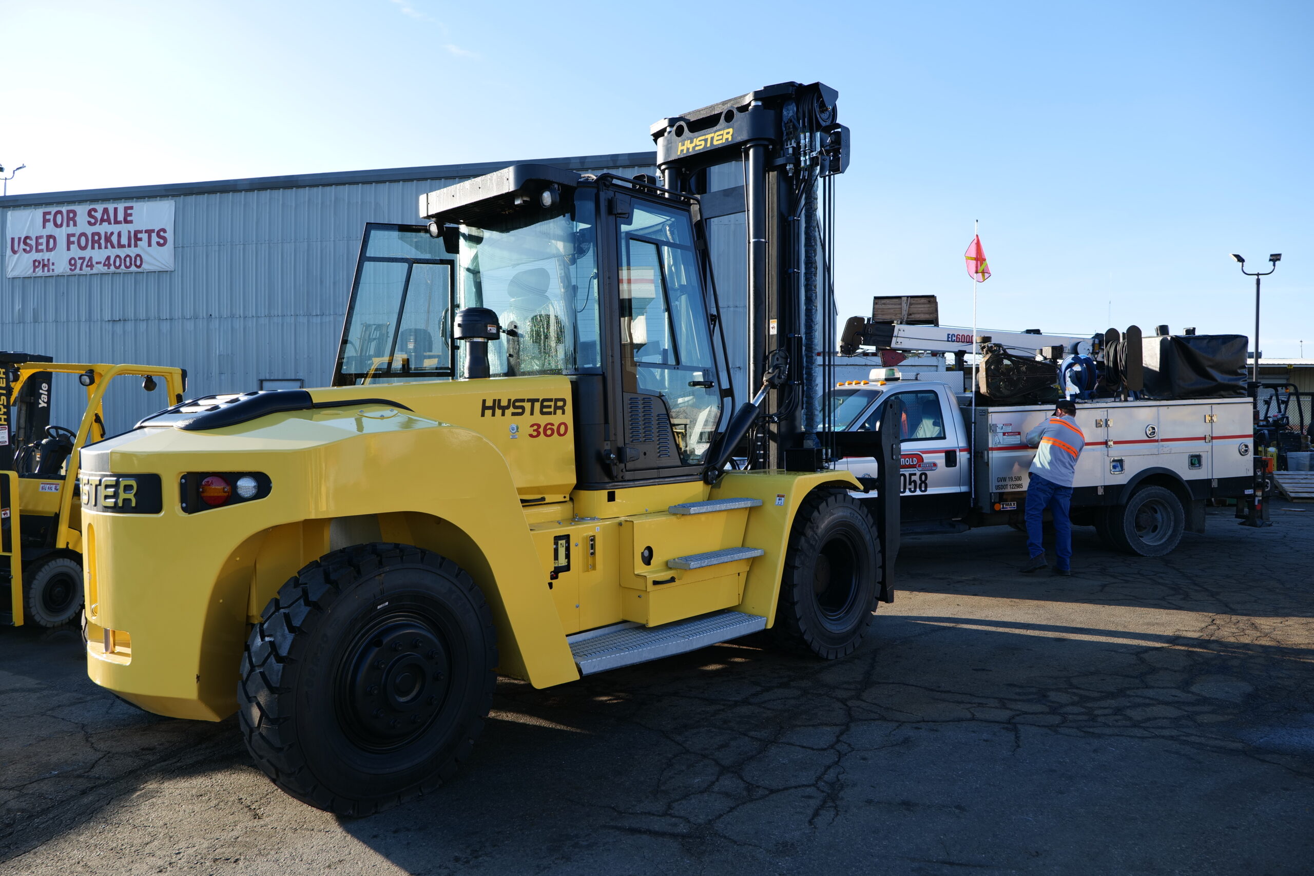 Mobile Forklift Service Repair Arnold Machinery Company