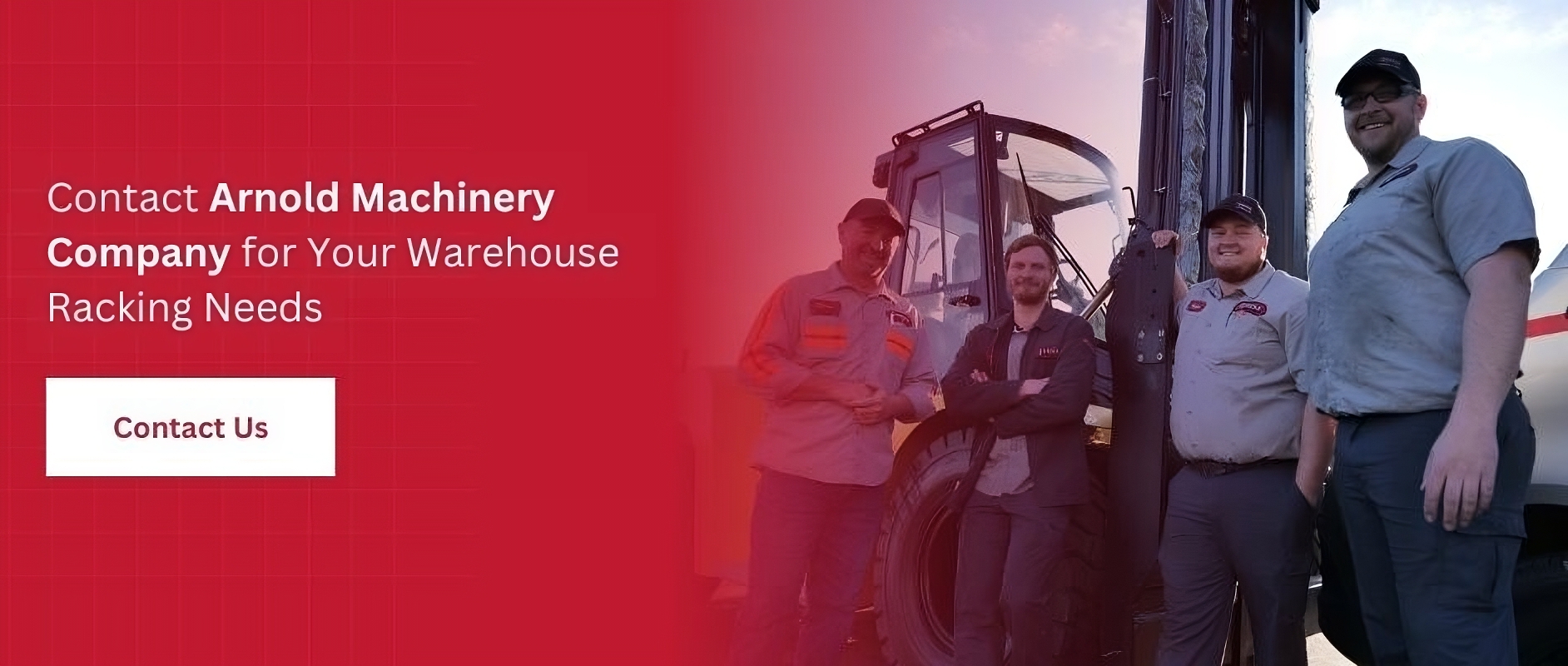 Contact Arnold Machinery for you warehouse racking needs